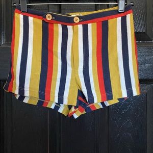 BRAND NEW WITH TAGS: Urban Outfitters Soft Stripe Shorts w/buttons